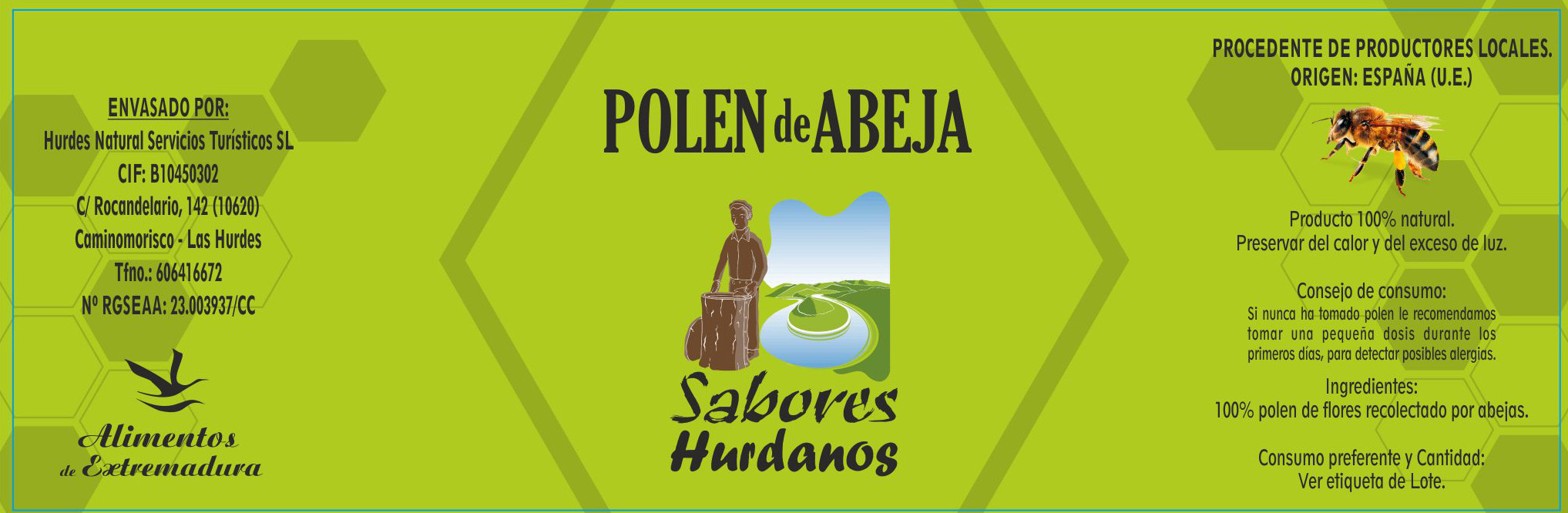 Polen puro de Abejas